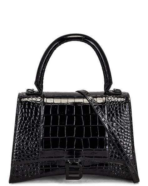 balenciaga bag hourglass dupe|balenciaga hourglass bag crocodile.